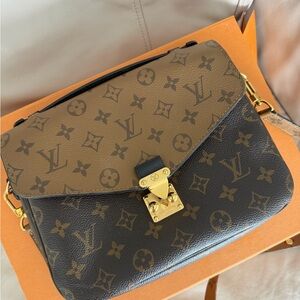 Louis Vuitton Two-Tone Monogram Crossbody Bag